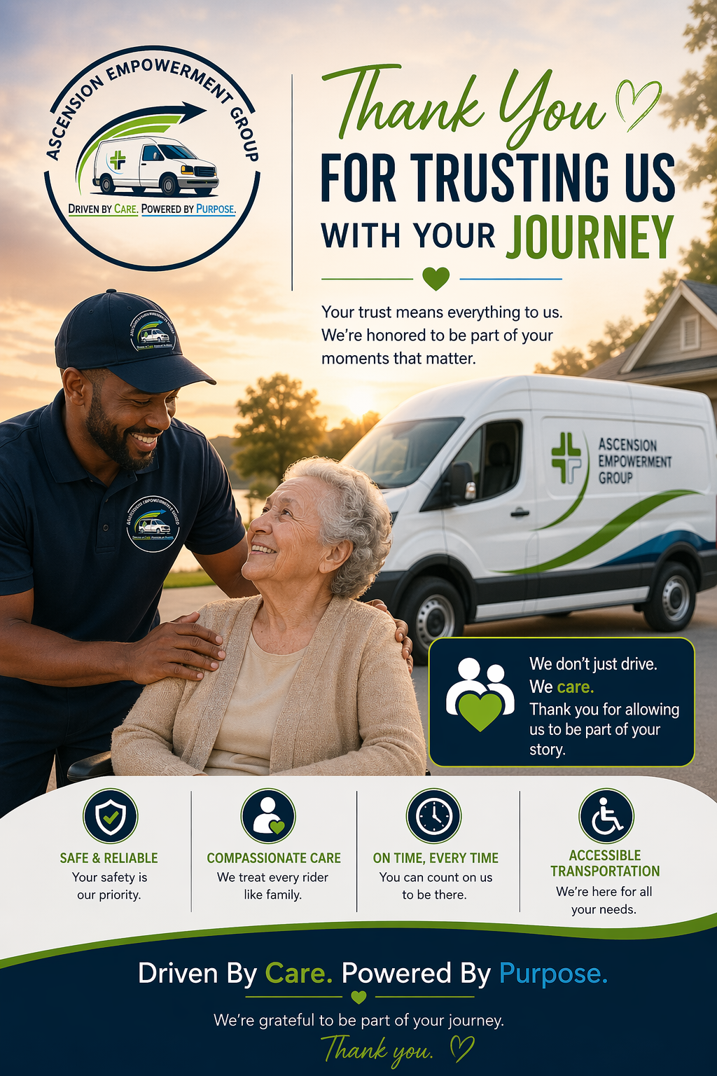 Thank You for Trusting Us With Your Journey - Ascension Empowerment Group